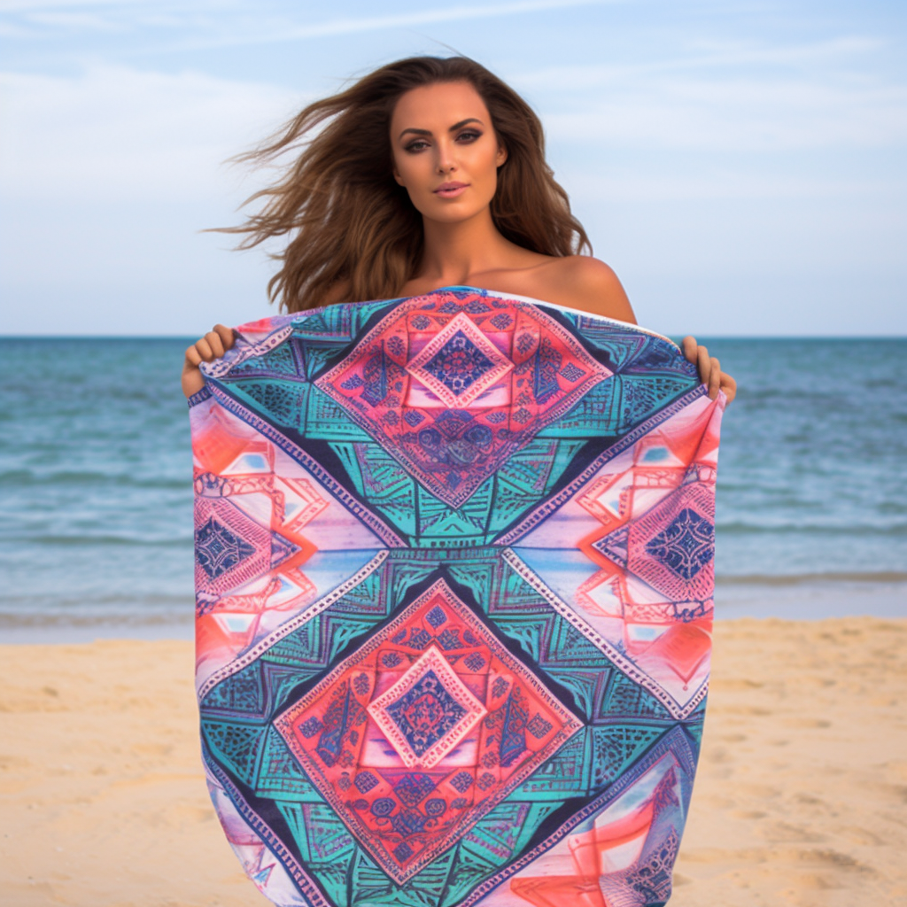 Hawaiian Sarong Beach Pareo Wholesale Hawaii Style Pattern Printed Sarongs Women Beach Plus Size High Quality Swimsuit Sarong