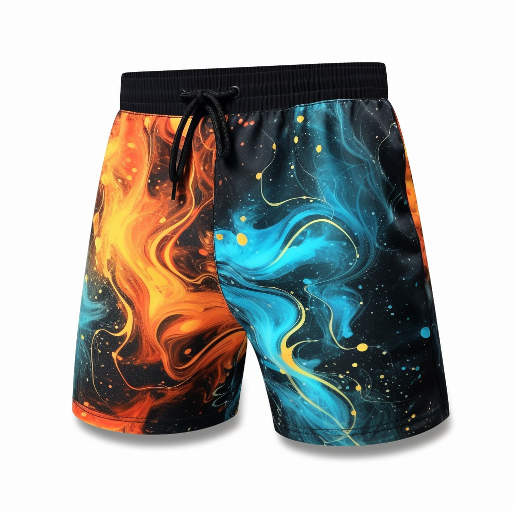 OEM men's beach shorts Print Breathable Stretch Athletic Casual Beach Pants board shorts Cargo Shorts Sports