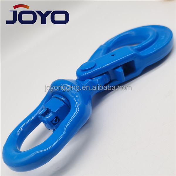 G80 G100  swivel Self locking safety  Lifting  hooks european type,CE certification,ISO9001:2015...