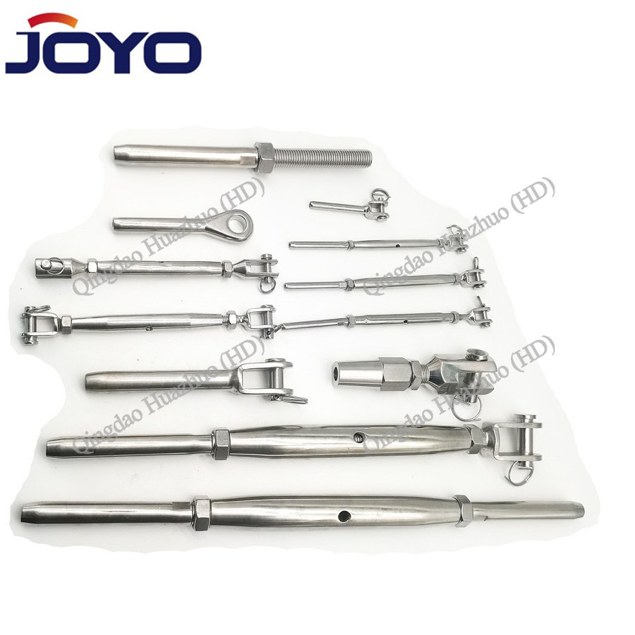 high quality rigging JIS frame type stainless steel 304  turnbuckle with eye and hook