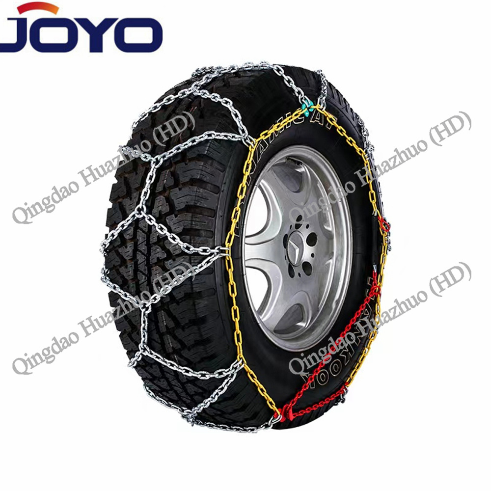 alloy steel tire chains 11/18 series truck tire chain snow chains with V-bar