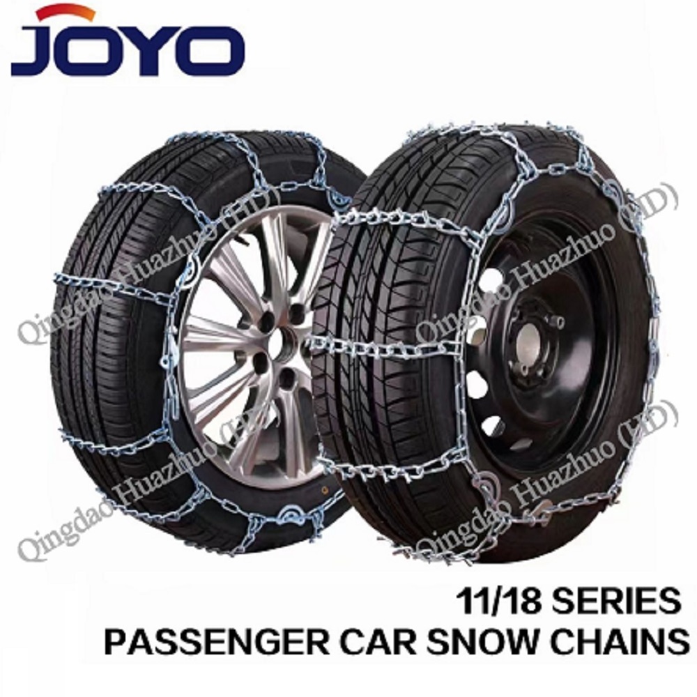 alloy steel tire chains 11/18 series truck tire chain snow chains with V-bar