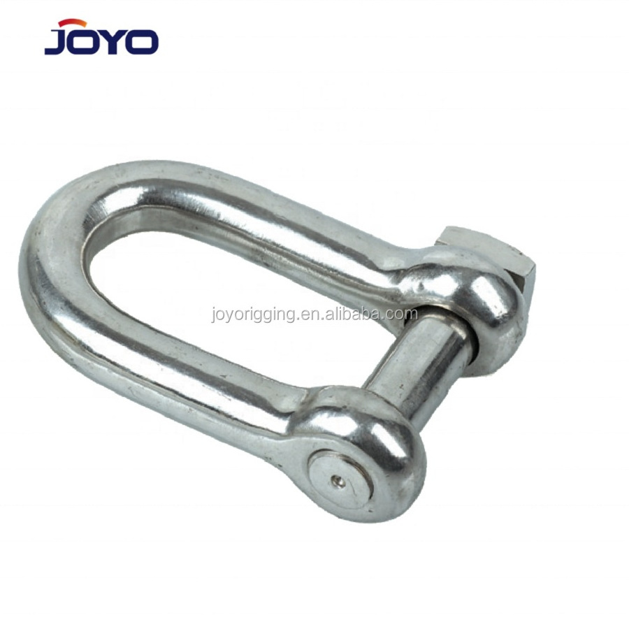 china manufacture  European type trawling square head screw pin stainless steel 304 or stainless steel  316 chain shackle...