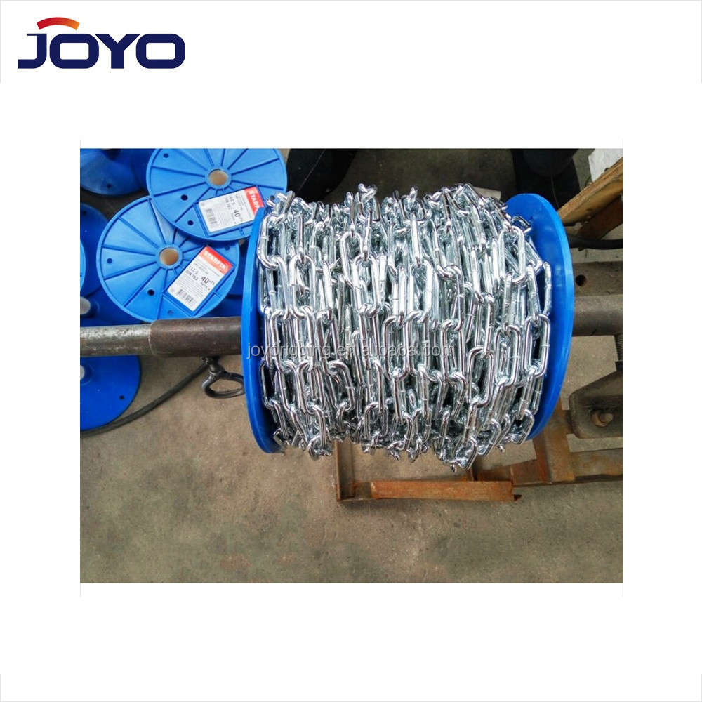 China manufacturer Electric Galvanized high quality Din766 Steel short link welded Chain,ISO9001...