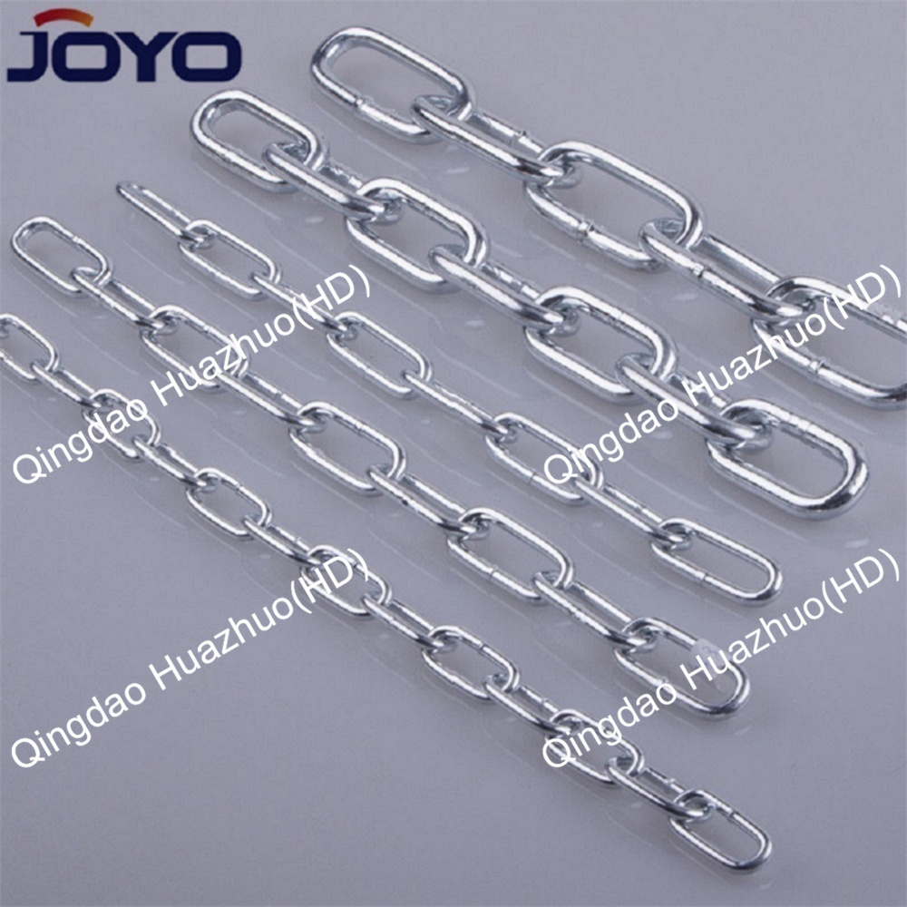 China manufacturer Electric Galvanized high quality Din766 Steel short link welded Chain,ISO9001...