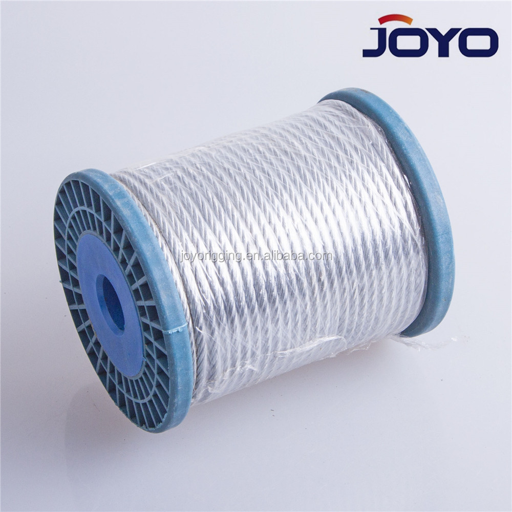 Galvanized wire cable 7X7 steel wire rope...