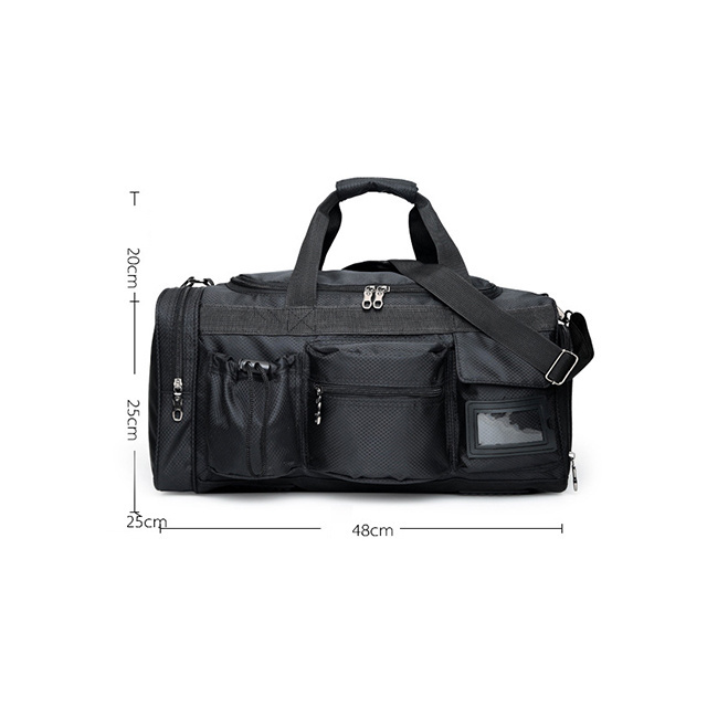 High Quality Waterproof Weekender Travel Duffel Bag Sport Bag Shoes Pockets Travel Sport Gym Bag for Men