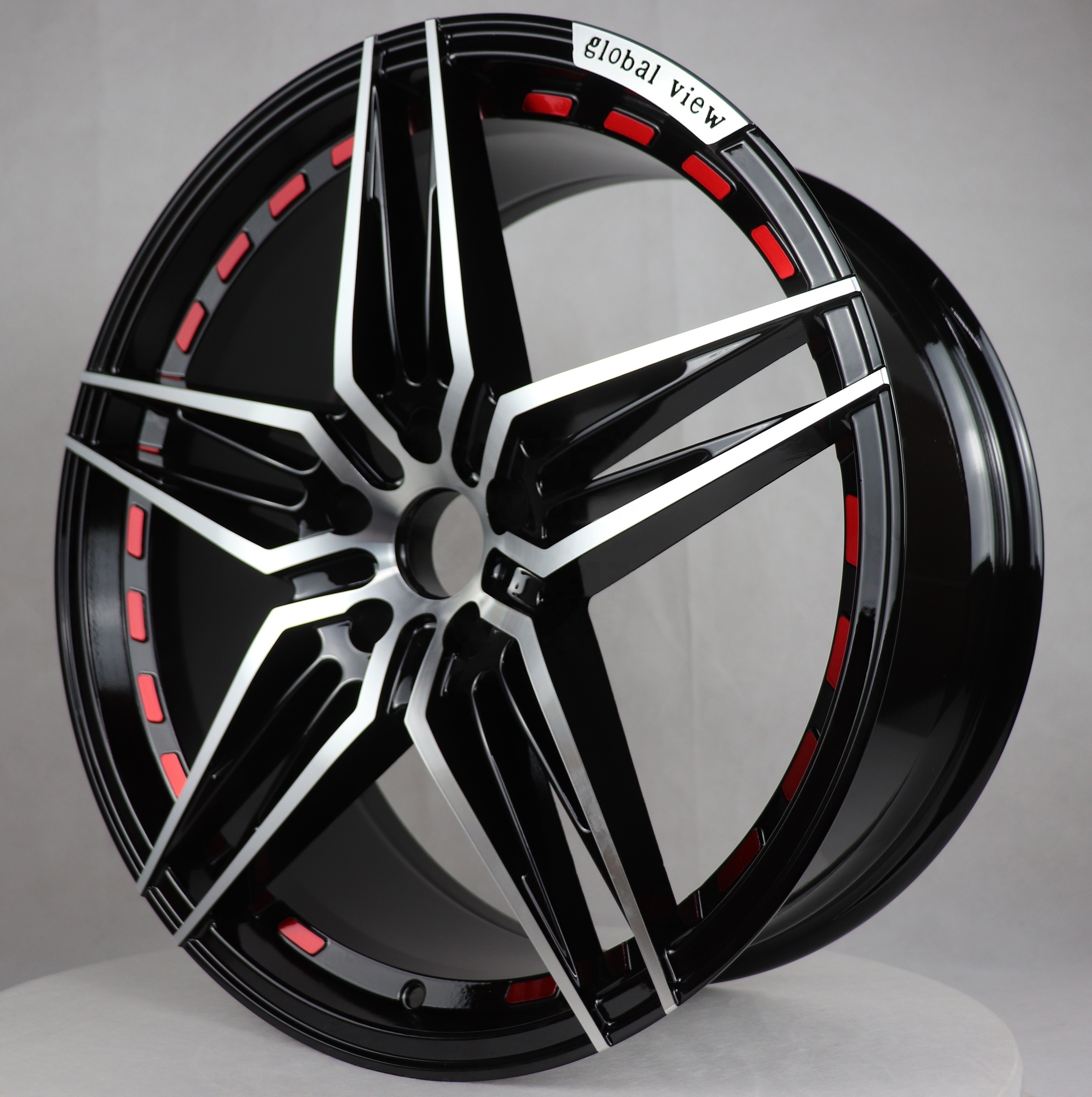 YC2T173 New arrival 15*6.5 20*8.5 high-performance 4/5*100-114.3 factory price MB MS MG vip custom passenger car wheels