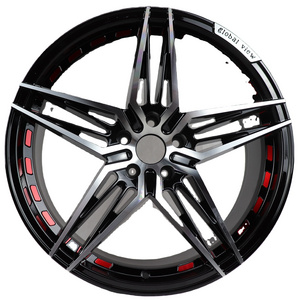 YC2T173 New arrival 15*6.5 20*8.5 high-performance 4/5*100-114.3 factory price MB MS MG vip custom passenger car wheels