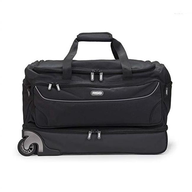 2 in 1 hanging garment duffel bag suit business wheeled travel Trolley Bag with Garment Rack