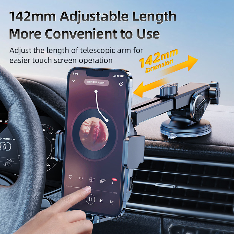 Joyroom Dashboard Cellphone Holder Auto 15W Car Phone Holder Wireless Charger