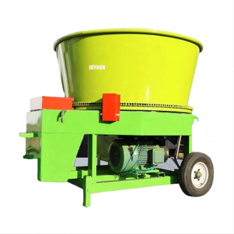 Large Capacity Hay Bale Shredder Corn Straw Bale Tub Hammer Grinders Straw Disc Crusher