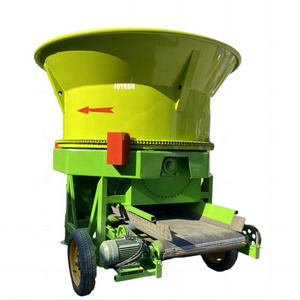 Large Capacity Hay Bale Shredder Corn Straw Bale Tub Hammer Grinders Straw Disc Crusher