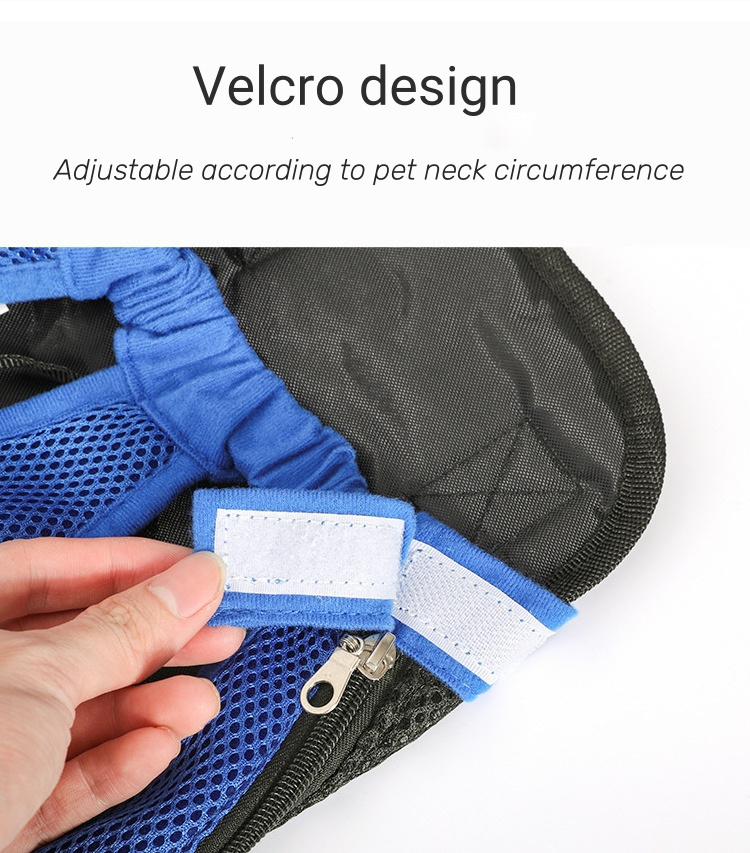 2024 Pet Supplies Breathable Travel Outgoing Walking Pet Shoulder Carrier Chest Bag Dog Backpack Bags