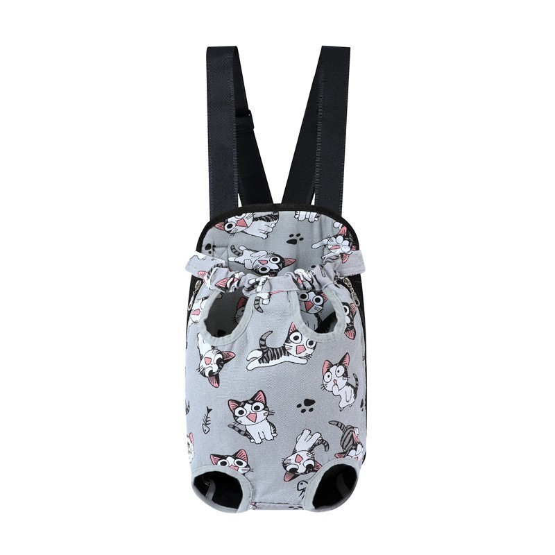 2024 Pet Supplies Breathable Travel Outgoing Walking Pet Shoulder Carrier Chest Bag Dog Backpack Bags