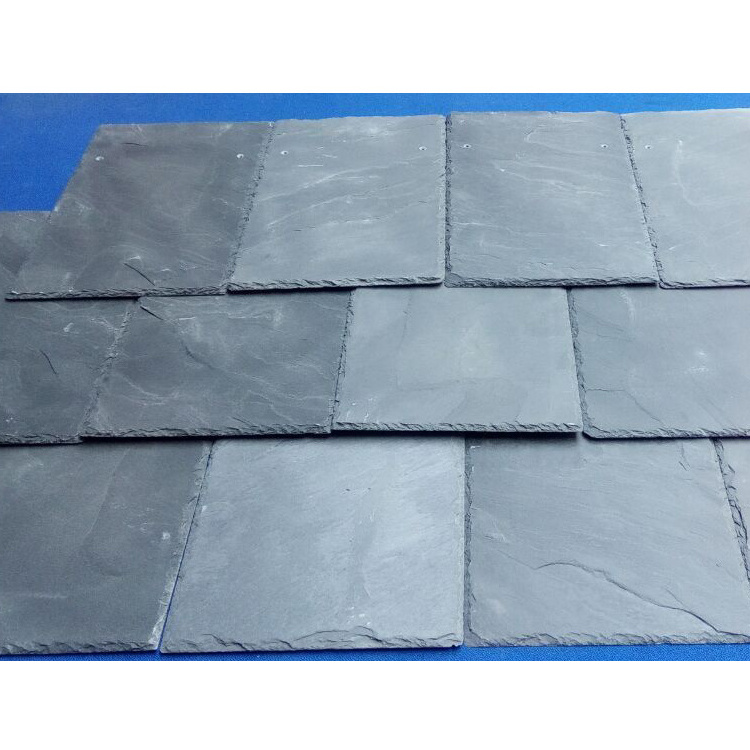 Natural Black Slate Roofing Tile