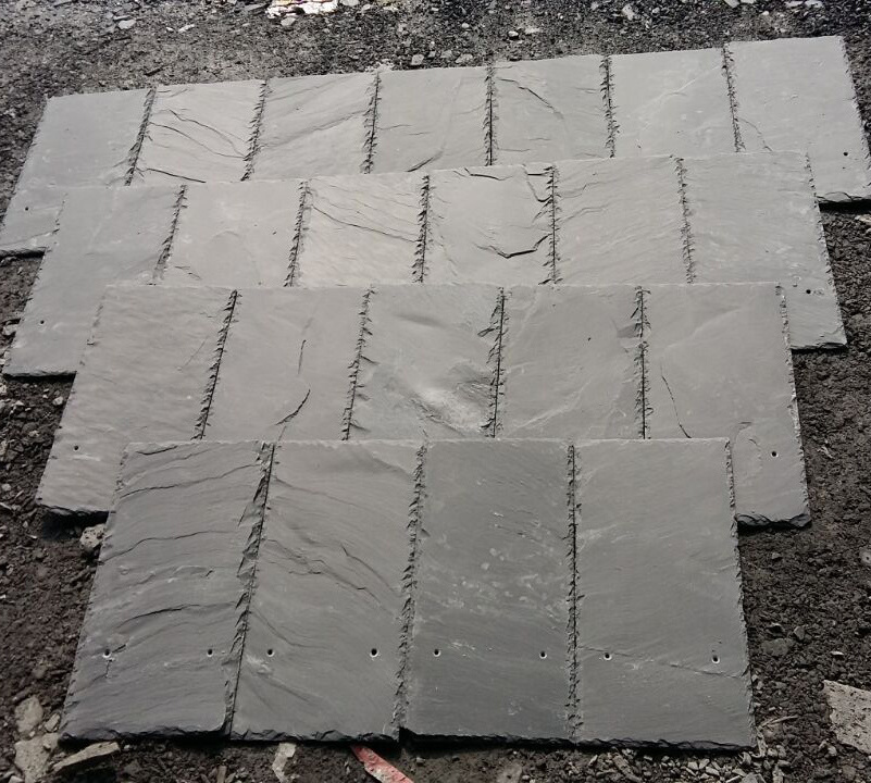 Natural Black Slate Roofing Tile