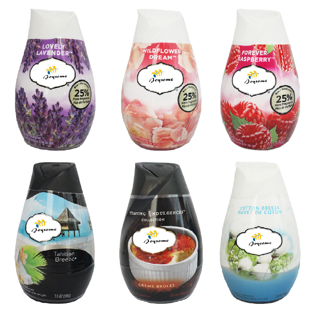 200g wholesale home fragrance solid gel air freshener