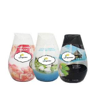 200g wholesale home fragrance solid gel air freshener