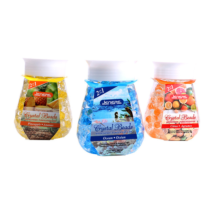 Small bottle lasting deodorizing quality Crystal Beads Sachet Bag Air Freshener