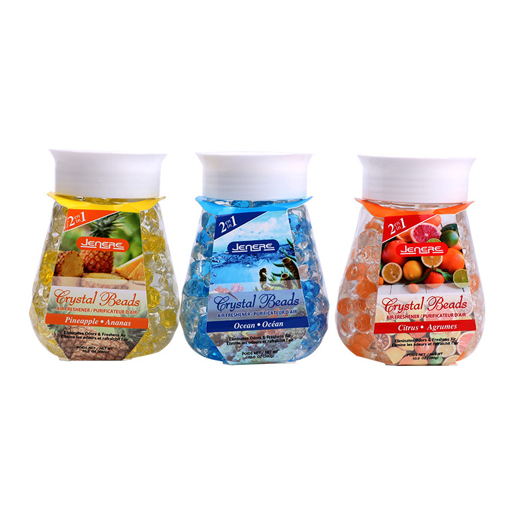 Small bottle lasting deodorizing quality Crystal Beads Sachet Bag Air Freshener