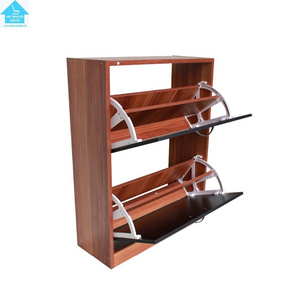 custom made chinese furniture modern shelf shoe reck wooden shoe box plastic cabinet modern canvas trendy  hallway entryway