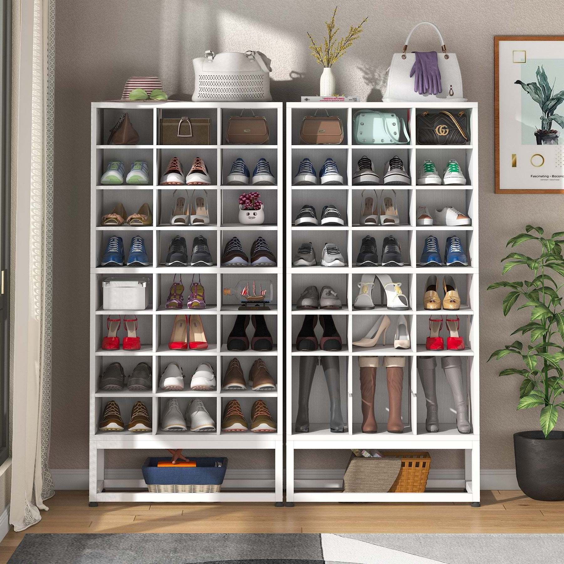 morden design 360 folding shoes rack cabinet wooden estantes de zapatos armoire de chaussures en bois dmontable