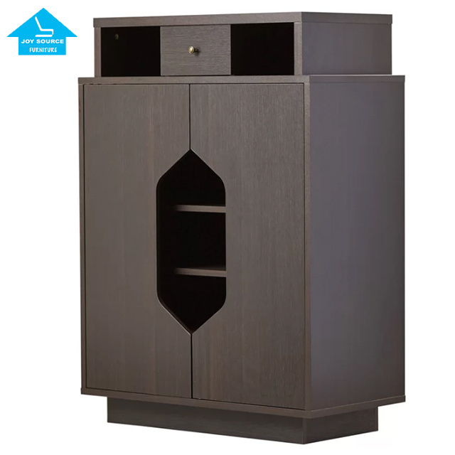 New design modern wooden high quality shoe storage cabinet solid wood shoe cabinet