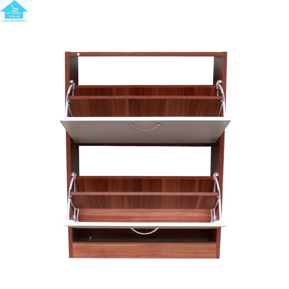 Fashion simple style tall shoe rack storage cabinet shoe shelf 3 tier layer design