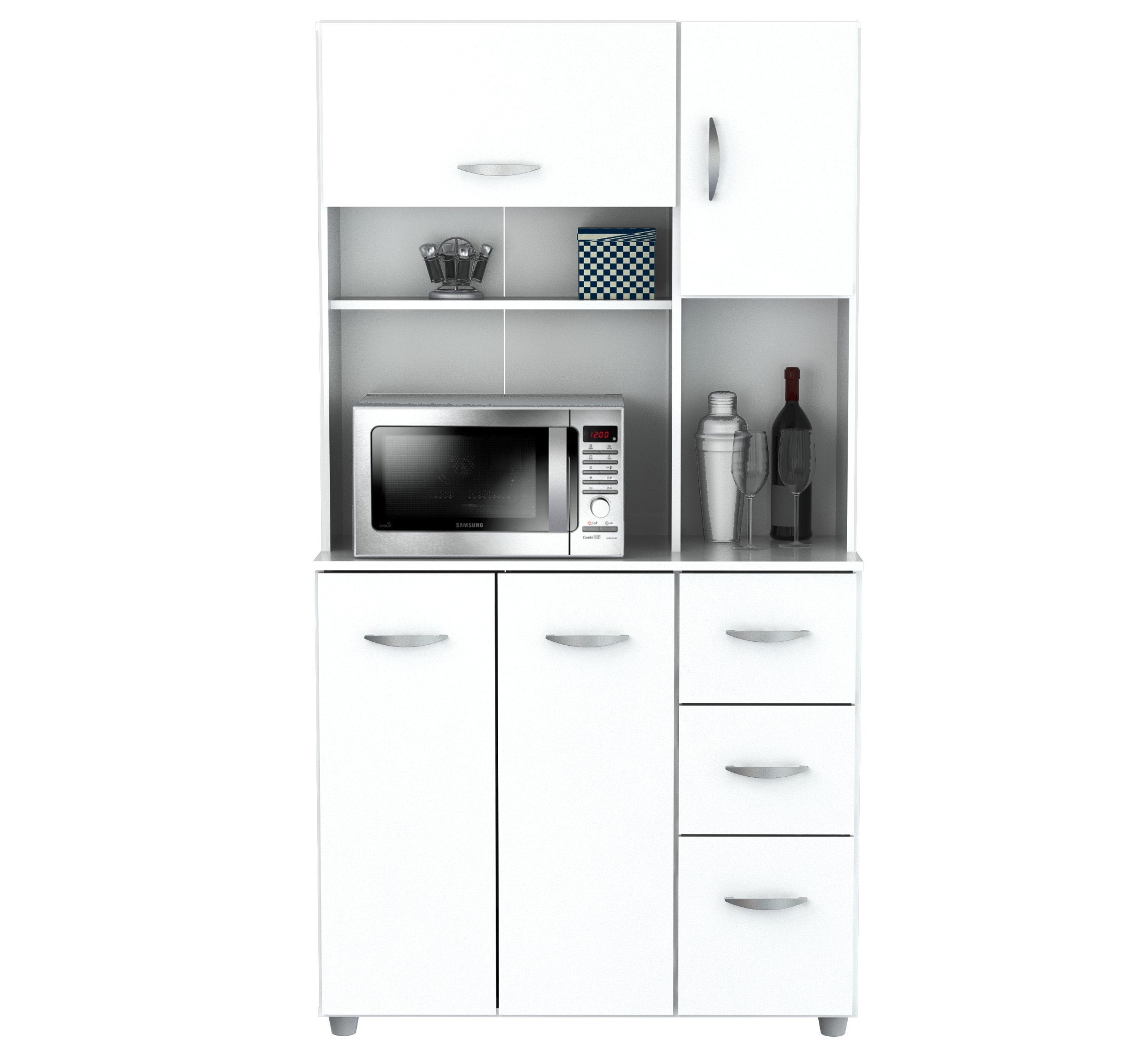 2023 Best Buy Modern Sideboard Kitchen Cabinet With Pantry Wardrobe and White Cabinet