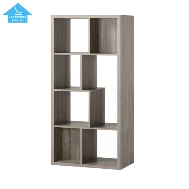 2024 modern wood bookcase book storage 3-Tier bookshelf tall bookcase sturdy wood with closed back panel white