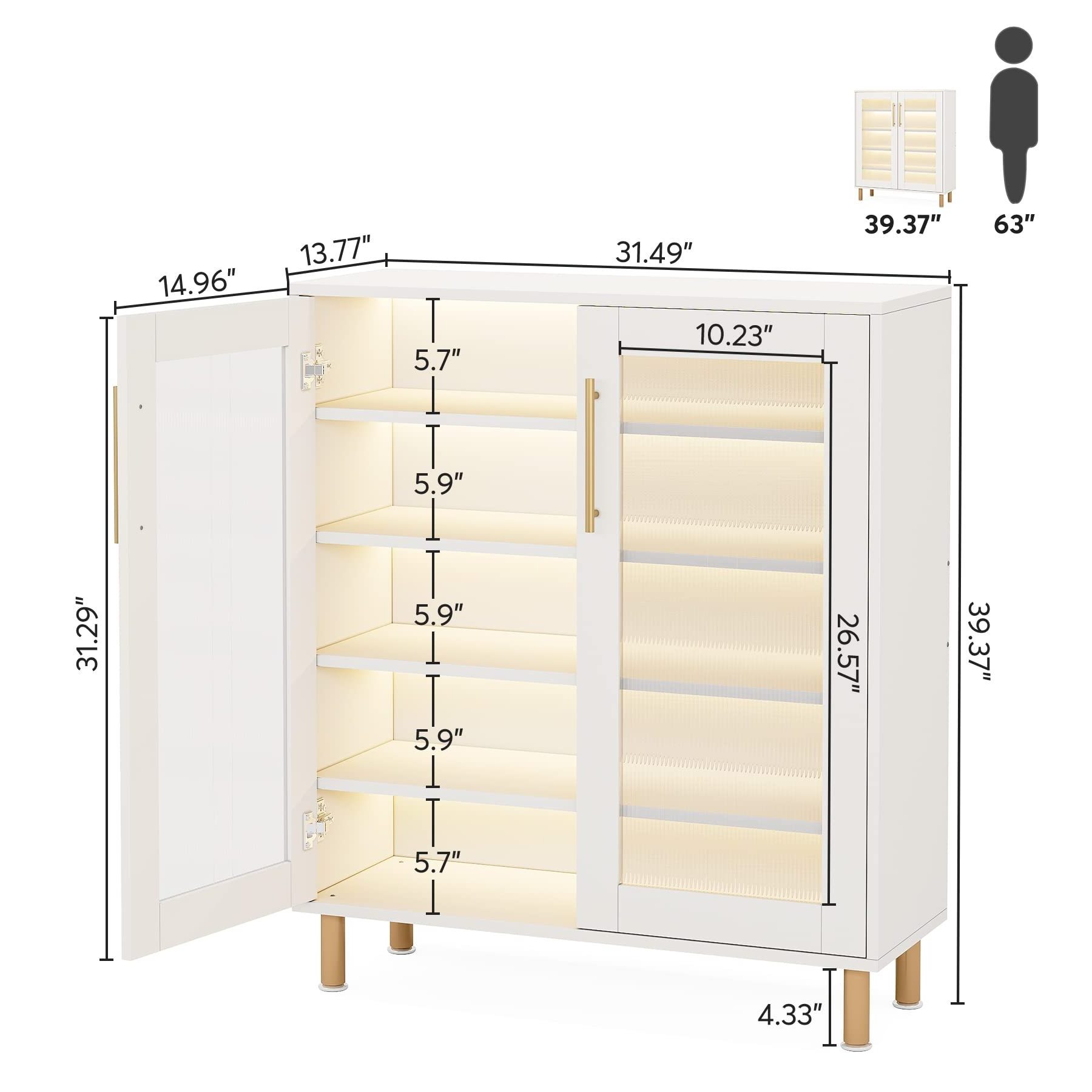 led light shoe racks & stands cabinet shoes organizers storage zapatero scarpiera zapateras entryway furniture cabinets