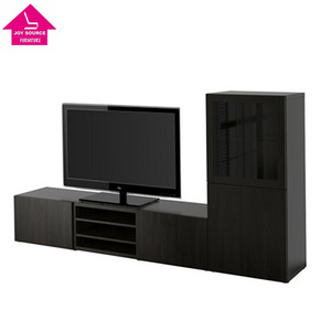 Fish Tank Leather Scandinavian Tv Stand With Stone Top