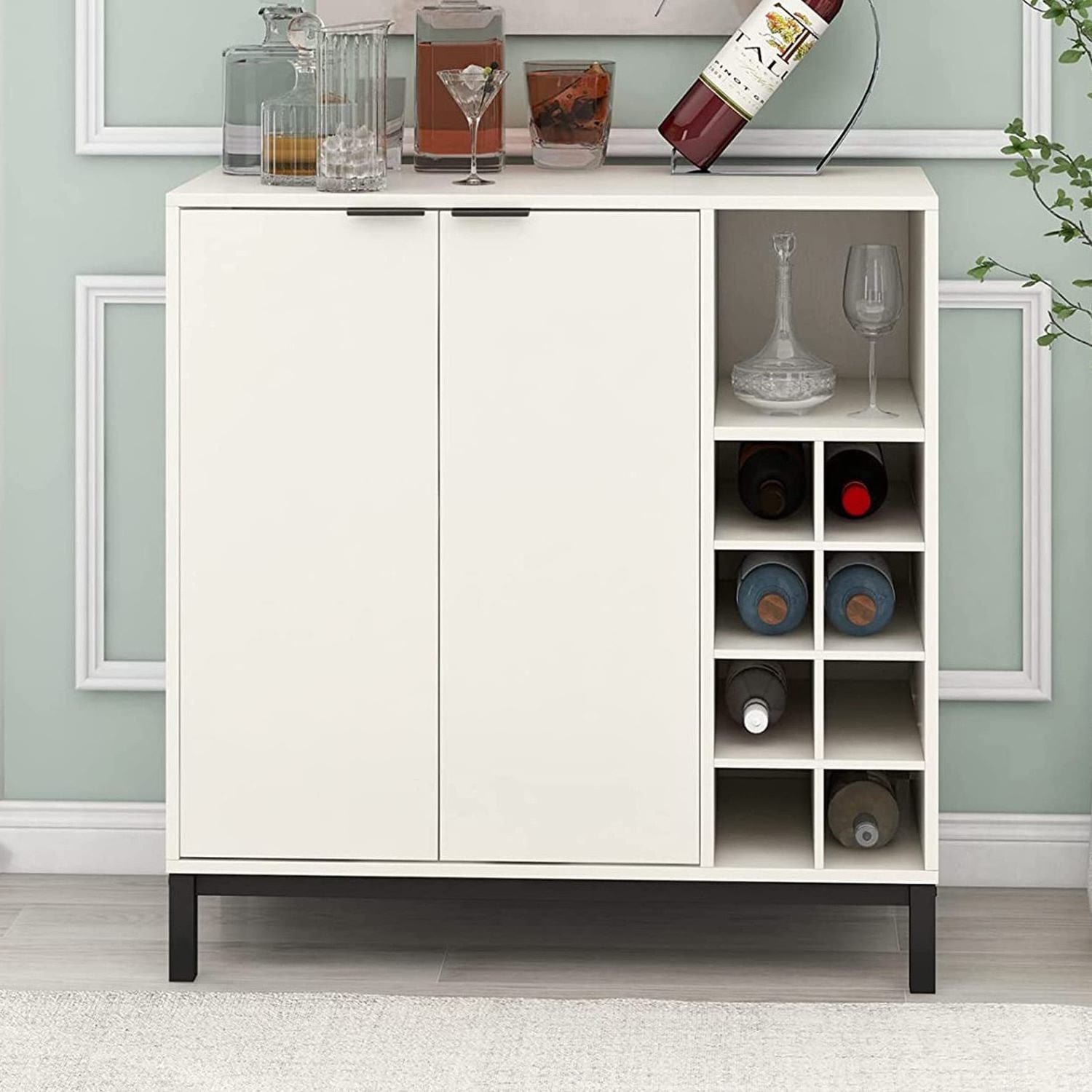 cabinet with storage wine racks kitchen sideboard home wine cabinet for liquor open storage shelves bar cabinet