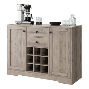 industrial bar cabinet holder vintage liquor cabinet with storage for bar multifunctional in living room