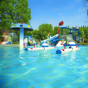 Colorful Swimming Pool Mushroom Water Park Umbrella