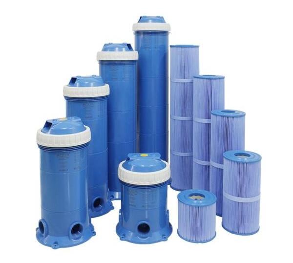 Inground Pool Filter Above Ground Swimming Pool Cartridge Filter System 50 sq. ft. Pool Cartridge Filter