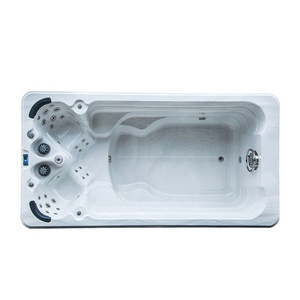 Wholesale Price Reversible Drain 4m Cheap Endless Swimming Pool Swimspa Outdoor Balboa Swim Spa