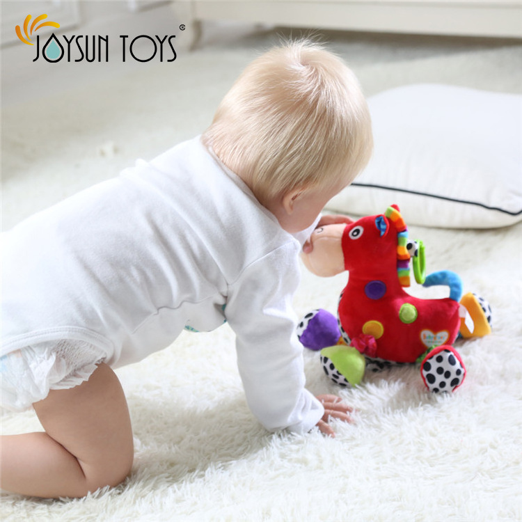 Baby Toys for Children 0-12 Months Plush Rattle Crib soft toys plush horse