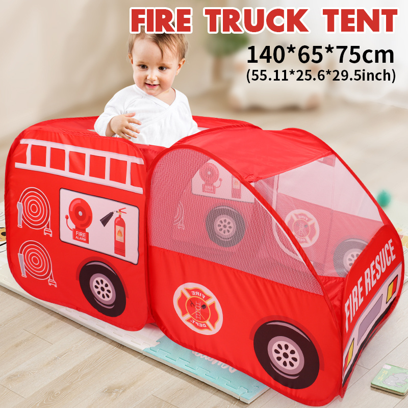 Kids Playhouse Pop Up tent Car Shape Toy Tents School Bus ice cream Children Play Tent Tepee tipi for kids