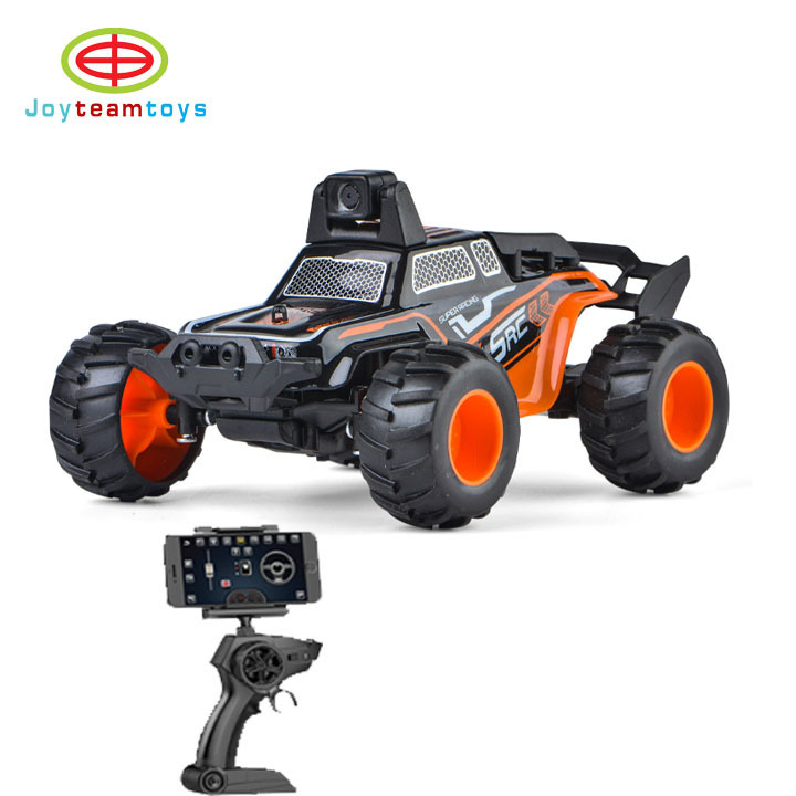 1 : 32 Scale Drifting Car 2.4G Electric Off Road Car with Camera FPV APP Remote Control High Speed Racing Rc Truck for Kids