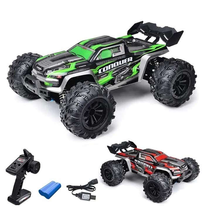 2.4G 4wd  RC Scale 1 16 Large RC Cars 50km/h High Speed RC Cars Toys for Boys Car Off Road Remote Control Monster Trunk