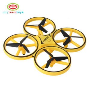 Watch controlling flying infrared rc hand induction drone Gravity hand control led light rc helicopter battle watch drone