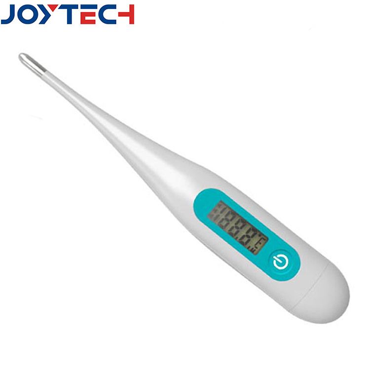 Children Adults Using Medical Plastic Thermometer Electronic Thermometer