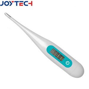 Children Adults Using Medical Plastic Thermometer Electronic Thermometer