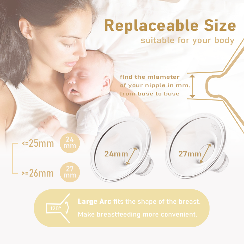 Milk electronic breast pump mom hands free portable breast pump for baby feeding