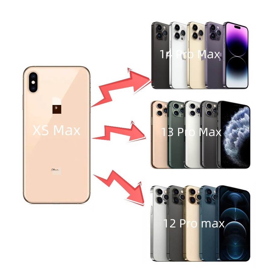 High quality Best Price For Iphone X To 14 Pro max Housing For Iphone Xr To 14 Pro max Housing Convert Back