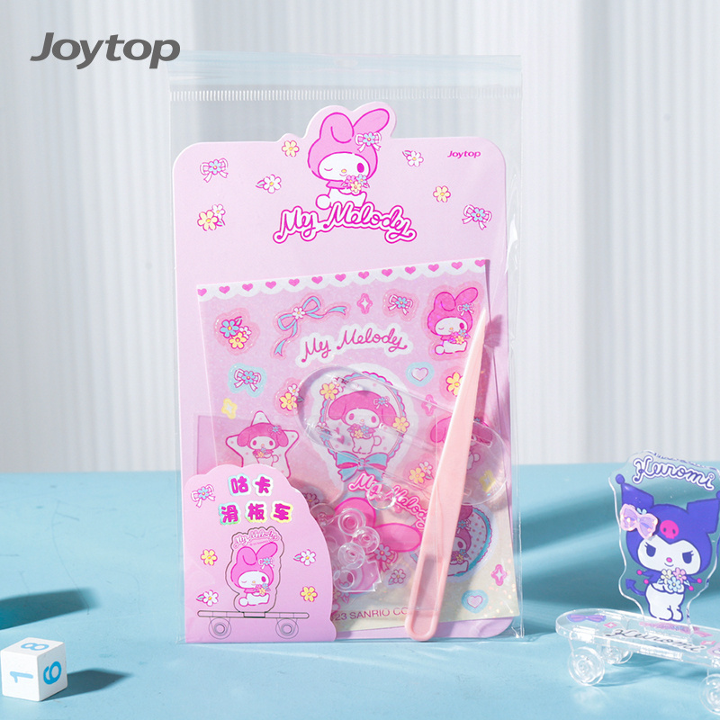 Joytop SR 000653 Wholesale Sanrio series Flower all things DIY craft Goo card skateboard sticker cute desktop ornaments for kids