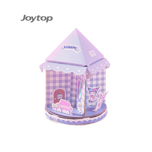 Joytop SR 101034 Wholesale sanrio series  Wonderful Everyday DIY craft rotating house stickers