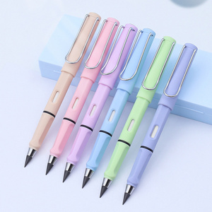 Joytop  Inkless eternal HB Plastic Everlasting Infinity Student Drawing Pencil with Built-in  Eraser and Replacement Pen Tips